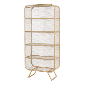 Bibliothèque japonaise en fer forgé, étagère de sol, casier de salon chambre à coucher, bibliothèque multi-étages pour étudiants - Product Image 1