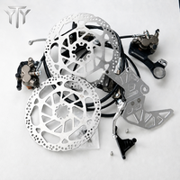 Ensemble d'étriers de frein avant et arrière CNC sur mesure pour Surron Light Bee X LBX Ultra Bee Talaria MX5 MX4 Segway Vélo électrique
