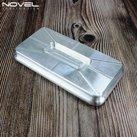 Moule de sublimation 3D 2-en-1 Novelsub de haute qualité pour coques de téléphone en aluminium, gabarit d'impression pour séries 17/16/15, film argenté antichoc