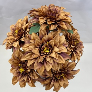 Bouquet Vintage di Dali in Seta Artificiale per Decorazioni Autunnali, Matrimoni e Vasi Domestici - Product Image 1