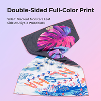 Oversized Microfiber Suede Travel Towel, 200-250GSM Sand-Free Beach Towel, 100x180cm Double Sided Print, Yoga Picnic Quick Dry