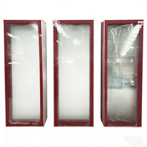 ตู้โชว์กระจกใสสำหรับธุรกิจ โครงสร้างแข็งแรง สำหรับจัดแสดงและเก็บรักษาอาหารสด ขนม และของหวาน - Product Image 1