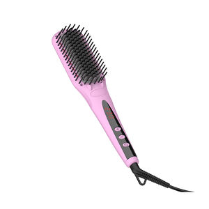 <span class=keywords><strong>Brosse</strong></span> à <span class=keywords><strong>cheveux</strong></span> ionique thermique infrarouge peigne chauffant pour <span class=keywords><strong>cheveux</strong></span> lisses et brillants - Product Image 6