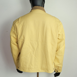Neohope Custom Duck Canvas Cropped Zip up Workwear <strong>Jacket</strong> Boxy Twill Trucker-style Vintage Lined <strong>Carpenter</strong> Worker <strong>Jackets</strong> - Product Image 5