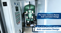 Système de dessalement d'eau de mer conteneurisé en deux étapes 60 M/jour avec filtration par membrane RO, personnalisable, 20GP SWRO, traitement de l'eau PLC