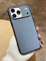 Coque de téléphone 2-en-1 effet mat et contrastant pour iPhone 18 17 16 15 14 13 12 11 Pro Max, protection intégrale antichoc