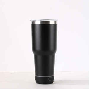30oz Modern Bluetooth Speaker Stainless Steel Thermos Mug with Leak-Proof Lid and Eco-Friendly Design - Product Image 2