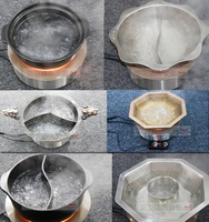 Ziyuawei — Mini poêle à poterie électrique, 196 rond spécial pour magasin de pots chauds