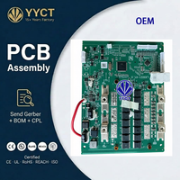 Placa PCBA BMS de Batería de Iones de Litio de Alta Corriente Inteligente OEM para Motocicletas Eléctricas y Estaciones de Energía Portátiles para Exteriores
