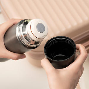 Thermos personnalisé <span class=keywords><strong>à</strong></span> <span class=keywords><strong>double</strong></span> <span class=keywords><strong>paroi</strong></span> en acier inoxydable pour l'extérieur, bouteille d'eau isotherme anti-fuite pour étudiants, enfants, adultes, bureau, <span class=keywords><strong>maison</strong></span> - Product Image 3