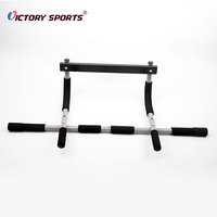 Barre de traction réglable pour cadre de porte, station de musculation à domicile, en acier, fixation murale, barre de traction