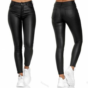 Pantaloni Fitness personalizzati da donna pantaloni <span class=keywords><strong>in</strong></span> pura <span class=keywords><strong>pelle</strong></span> tinta unita pantaloni <span class=keywords><strong>in</strong></span> <span class=keywords><strong>pelle</strong></span> sintetica da donna - Product Image 5
