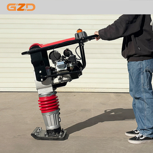 Proveedor de fábrica Motor de gasolina 5.5hp 6.5hp <span class=keywords><strong>Jumping</strong></span> Jacks Tamping Rammer Machine - Product Image 1