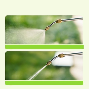 Pistolet à eau de jardin avec tige d'extension <span class=keywords><strong>télescopique</strong></span> Lances en métal Poignée souple Tige de pulvérisation Tige de pulvérisation en acier inoxydable Tige de pulvérisation - Product Image 5