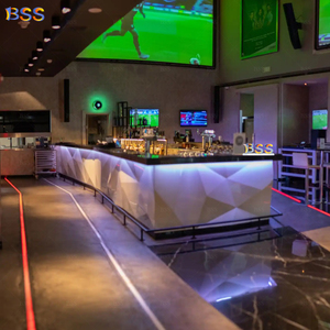 Ide <span class=keywords><strong>Bar</strong></span> Counter Persegi Panjang Besar untuk Restoran, Klub Malam, <span class=keywords><strong>Bar</strong></span>, Bandara Komersial, Hotel, Pub, dan Konter Minuman Anggur - Product Image 6