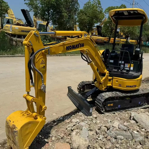 Excavadora Original Komatsu PC20MR Mini Excavadora con Bomba Hidráulica en Excelentes Condiciones para Agricultura con CE, Excavadora Usada de 2 Toneladas - Product Image 2