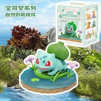 Novedad 2026: Caja Sorpresa Auténtica de la Serie Pokémon Naturaleza Salvaje, Set de 6 Figuras Decorativas Populares