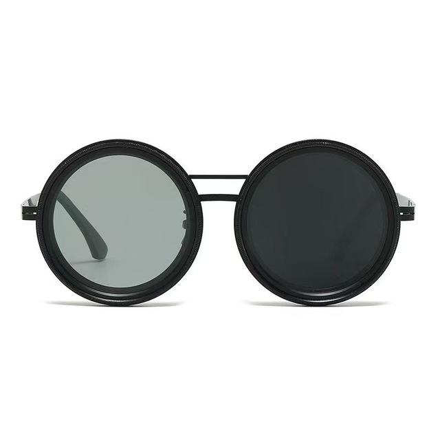 Sports ND2-400 Cross-border 9-stop Adjustable Neutral-density Aluminium Sunglasses Letter Polarized UV400 Customizable