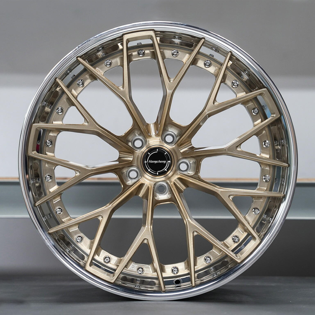 2-piece 3-piece 18 19 20 21 22 Inch Forged Wheels 5x120 5x112 5x114.3 for Mercedes bmw audi Passenger Car Wheels Rims Maserati