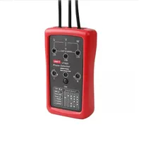 UT262D UNI-T Lámpara giratoria sin contacto para detección de fase LED/50Hz/60Hz con memoria de campana y reconocimiento automático, certificación CE, alta precisión A704