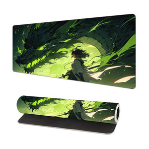 Custom Logo XXL Anime Cartoon Huge Green Dragon <b>Gaming</b> Mouse Pad XL Large <b>Gaming</b> Mousepad for Laptop Keyboard for Desktop - Product Image 3