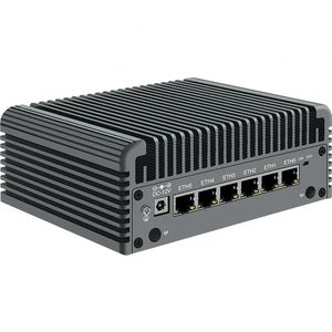 OEM Mini PC 12th Gen i3 n305 N100 6x i226-V 2500m không quạt máy tính công nghiệp DDR5 usb3.<span class=keywords><strong>2</strong></span> Type-C pfsense tường lửa ứng dụng - Product Image 1