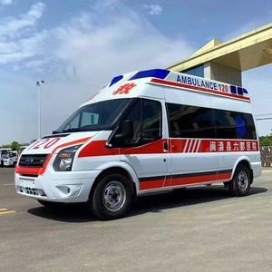 Nouvelle <span class=keywords><strong>ambulance</strong></span> de transport de patients Diesel V348 à toit surélevé avec transmission automatique, secours médical et pression négative - Product Image 1
