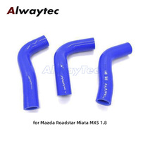 Pour Mazda Roadstar Miata MX5 1.6 1.8 RX8 SE 3P série 3 04-07 Kit de tuyau de Turbo en Silicone Kit de Tube de rayonnement de refroidissement de moteur automatique