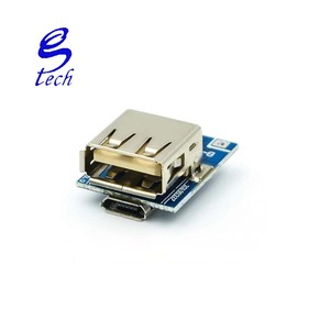 134N3P 5V <span class=keywords><strong>Boost</strong></span> dönüştürücü Step-Up güç modülü lityum pil şarj koruma levhası DIY ekran için LED ekran USB 134N3P - Product Image 2
