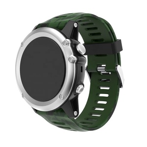 26Mm Đầy Màu Sắc Garmin Fenix 3 Fenix 3 HR Fenix 5x Silicone Thể Thao Ban Nhạc Đồng Hồ Sang Trọng Phổ In Silicone Dây Đeo Đồng Hồ - Product Image 3