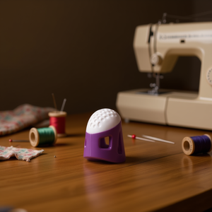 Ditoio in silicone Ilan 1,5x2 cm per protezione durante il cucito, 1 pezzo - Product Image 3