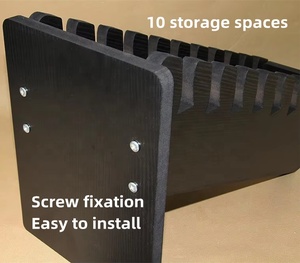 Custom Exhibition <strong>Hall</strong> Modern for Wooden Floor Standing Display Rack <strong>Stand</strong> with Easy Assembly for Tile Stone Sample Display - Product Image 4