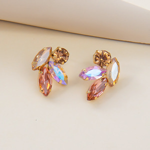2026 Hot Selling Exquisite Light Luxury Color Geometric <b>Stud</b> <b>Earrings</b> Simple Popular Design Women's <b>Earring</b> Fashionable Jewelry - Product Image 4
