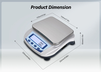 Équipement d'équilibre de laboratoire 0.1g Balance de précision Balance analytique électronique Balance de laboratoire