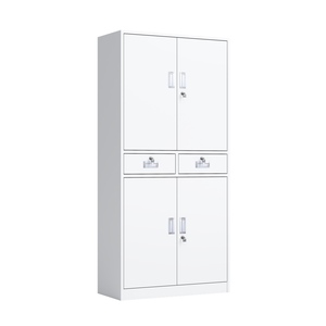 Armoire métallique verrouillable avec tiroirs de grande capacité, organisateur durable pour outils, documents et archives - Product Image 2