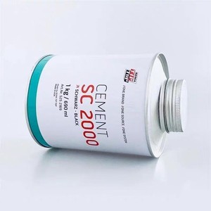 กาวซ่อมยางสีดำ SL TIPTOP SC2000 พร้อมสารทำให้แข็งตัว ER-42 น้ำหนัก 1 กก. กาวอุตสาหกรรมสำหรับซ่อมยางสายพานลำเลียง - Product Image 1