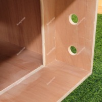 Meubles en bois personnalisés directement de l'usine Lit pour animaux de compagnie Cave pour chiens et chats Nid pour animaux de compagnie en bois Chenils