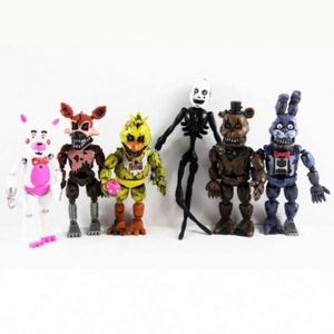 Juguete en Oferta, Se Puede Ensamblar, 6 Figuras de Acción Luminosas, Muñeco de Peluche, Five Nights <span class=keywords><strong>at</strong></span> Freddy 2, 6 Modelos de PVC Unisex - Product Image 2