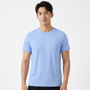 Proveedor de Camisetas de Algodón Personalizadas OEM, Camisetas Deportivas Lisas o Estampadas con Cuello Redondo o en V para Pedidos al por Mayor - Product Image 1