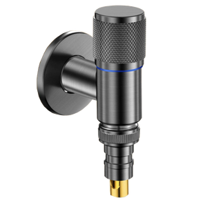 <span class=keywords><strong>Robinet</strong></span> de machine à laver moderne en laiton chromé, robinets <span class=keywords><strong>d</strong></span>'angle inverseurs, raccords double entrée double sortie, accessoires à double poignée - Product Image 3