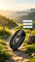 Nouveau Mini Haut-Parleur Bluetooth en Tissu 2026, Puissance 6W, Batterie Intégrée 600mAh, USB, Magnétique, Étanche, Portable, Sans Fil, pour Extérieur