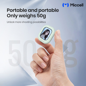 Telecomando Wireless per Selfie con Batteria ad Alta Capacità, Schermo HD da 2 Pollici, Forte Magnete per <span class=keywords><strong>Foto</strong></span> Veloci, Compatibile con <span class=keywords><strong>iPhone</strong></span> e Android - Product Image 4