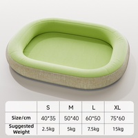 Lit pour chien imperméable et résistant aux déchirures, épaissi pour toutes les saisons, lavable, lit d'été pour animaux de compagnie de petite et moyenne taille, chiens et chats