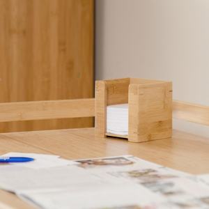 Vente en gros d'usine Zettelbox Bambus Zettelkasten Holz Notizzettel Halter 900 Blatt - Product Image 4