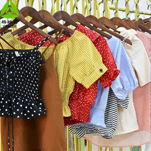 Damen Baumwolle Bluse Thrift Wear Thrift Kleidung Ballen Gebrauchte Kleidung In Bulk Second Hand Kleidung