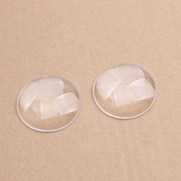 Lentille de visionnement 3D sphérique plano-convexe en acrylique PMMA pour carton VR, longueur focale 75 mm, diamètre 42 mm, personnalisable OEM