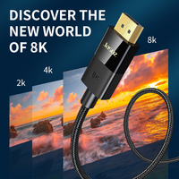   Câble à paires torsadées 1,5 mètre 32,4 Gbit/s Haute Vitesse 8K/60Hz 4K/120Hz HDR Dynamique 3D 19+1 Plaqué Or Sans Oxygène