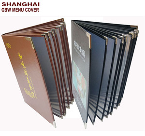 Giá Cả Cạnh Tranh Bán Buôn Chất Lượng Cao Menu, Khách Sạn Menu Cover, Thân Thiện Với Môi Trường Nhà Hàng Menu Covers - Product Image 3