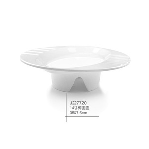 Plato Redondo Irregular para Hot Pot Yangge, de Melamina, Resistente, para Uso en Hoteles, Restaurantes y Fiestas - Product Image 4