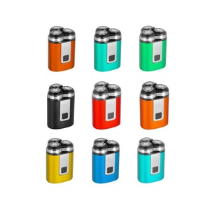 Mini rasoir électrique rotatif à trois lames rechargeable par USB, étanche IPX5, pour homme, usage domestique - Product Image 5